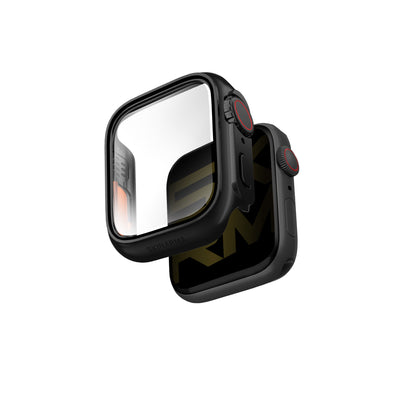 Apple Watch 44mm SkinArma Gado Pro Dijital Taç Korumalı Kasa ve Ekran Koruyucu Gri