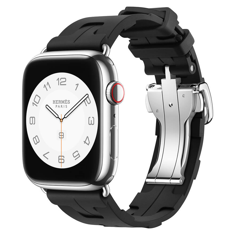 Watch 44mm Spor Görünümlü Zore KRD-94 Silikon Kordon