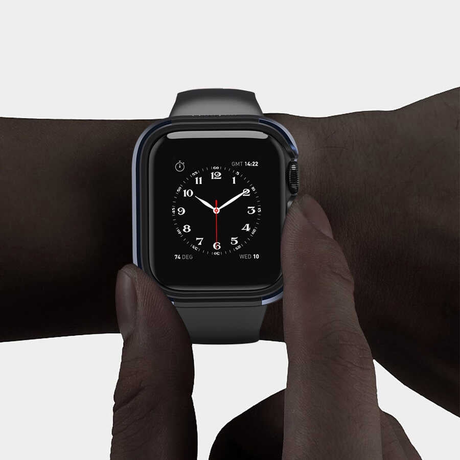 Apple Watch 44mm Wiwu Defense Watch Kapak Kırmızı