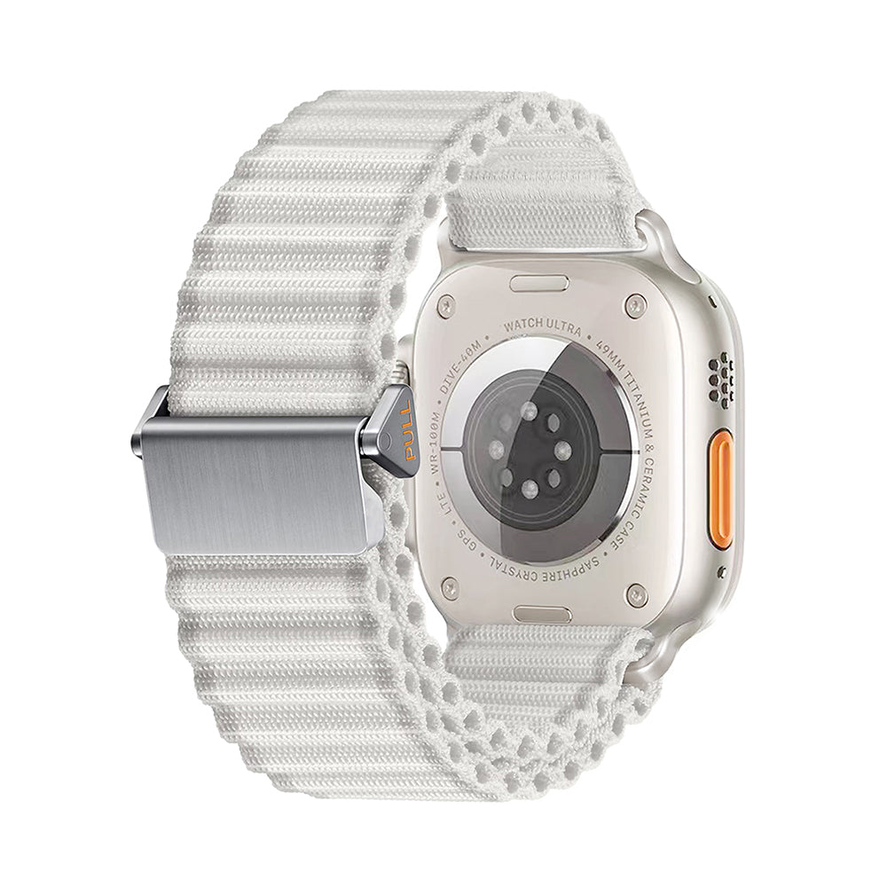 Watch 44mm Zore KRD-123 Naylon Kumaş Hasır Örgülü Kordon