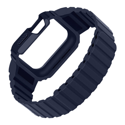 Watch 44mm Zore KRD-142 Airbag Tasarımlı Kasa Koruyuculu Silikon Kordon