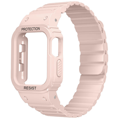 Watch 44mm Zore KRD-142 Airbag Tasarımlı Kasa Koruyuculu Silikon Kordon