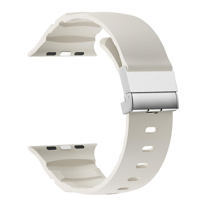 Watch 44mm Zore KRD-145 Metal Tokalı Silikon Kordon