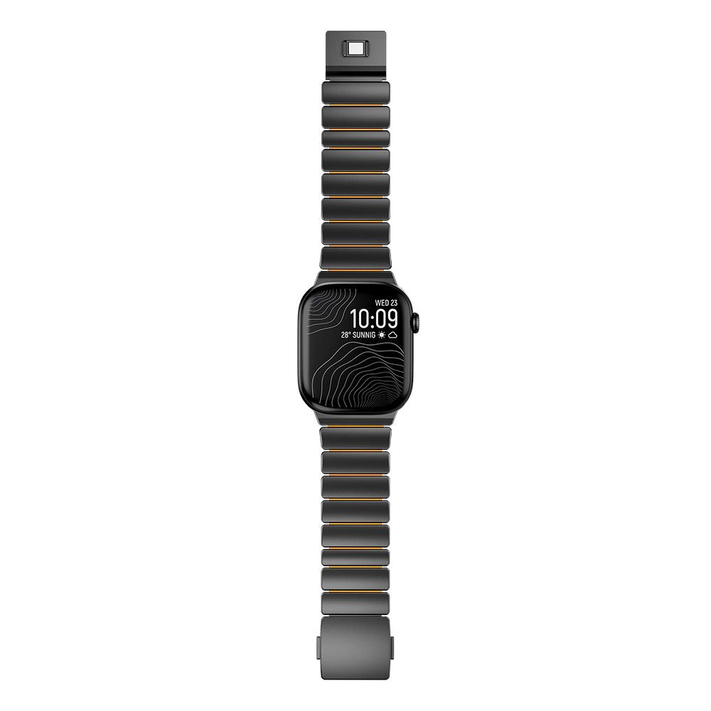 Watch 44mm Zore KRD-149 Titanyum Silikon Kordon