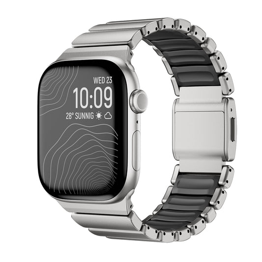 Watch 44mm Zore KRD-149 Titanyum Silikon Kordon