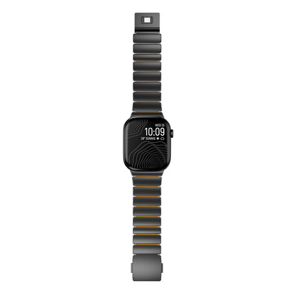 Watch 44mm Zore KRD-152 Titanyum Silikon Kordon