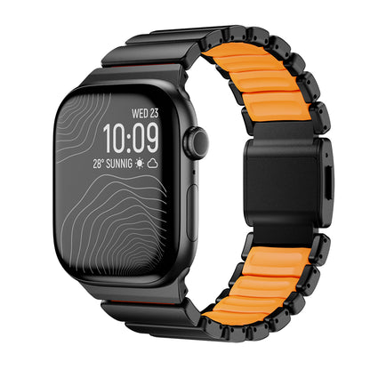 Watch 44mm Zore KRD-152 Titanyum Silikon Kordon