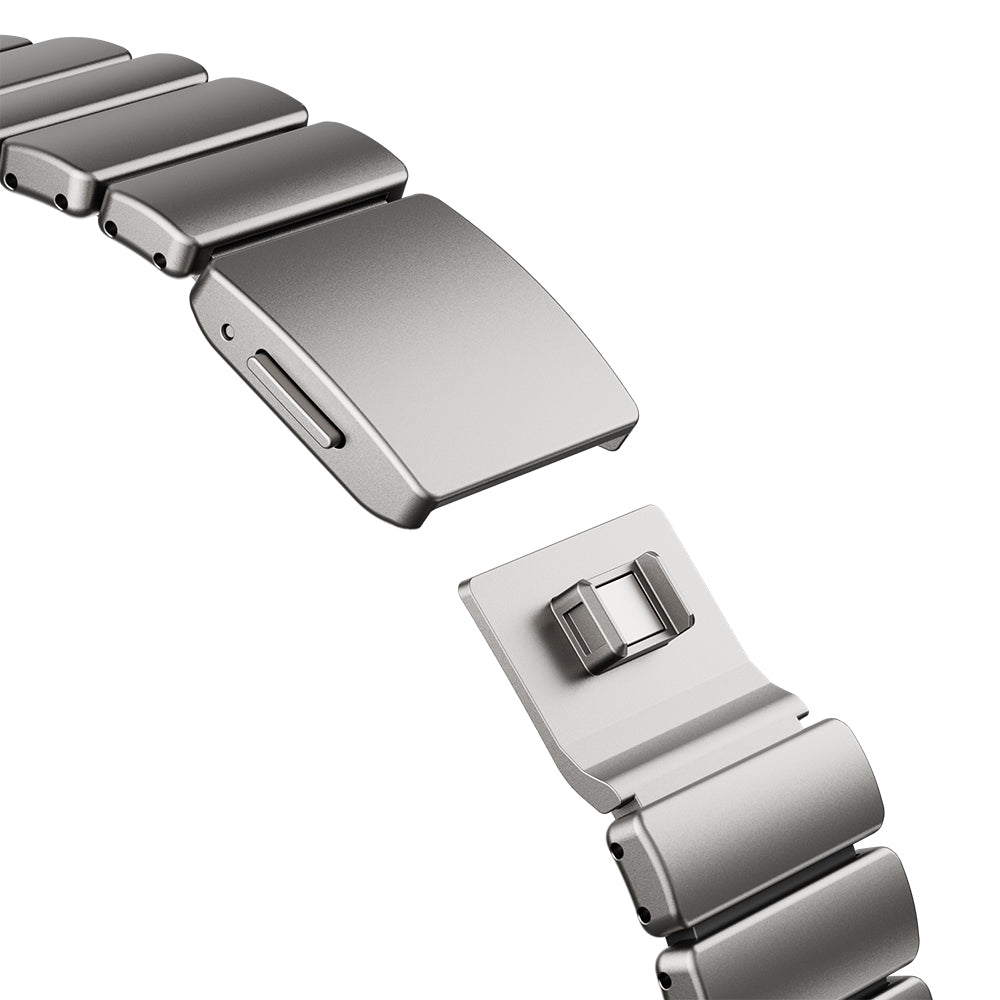 Watch 44mm Zore KRD-152 Titanyum Silikon Kordon