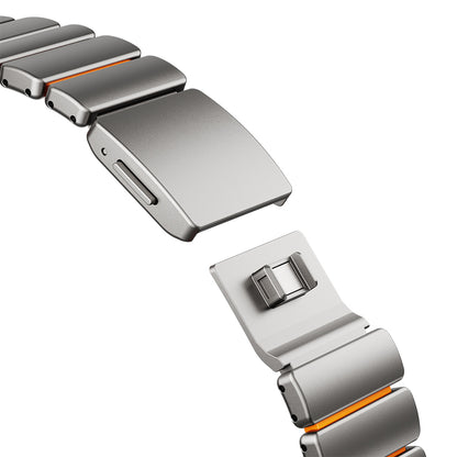 Watch 44mm Zore KRD-152 Titanyum Silikon Kordon