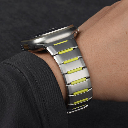 Apple Watch 44mm Zore KRD-155 Metal Silikon Kordon