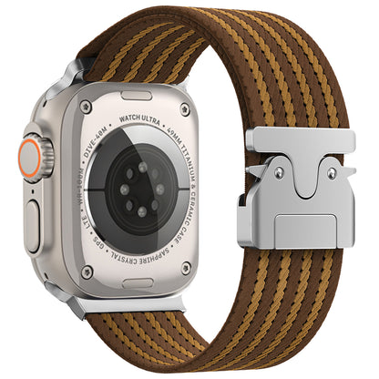 Watch 49mm Zore KRD-133 Naylon Kumaş Hasır Örgülü Kordon