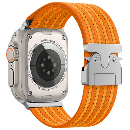 Watch 49mm Zore KRD-133 Naylon Kumaş Hasır Örgülü Kordon