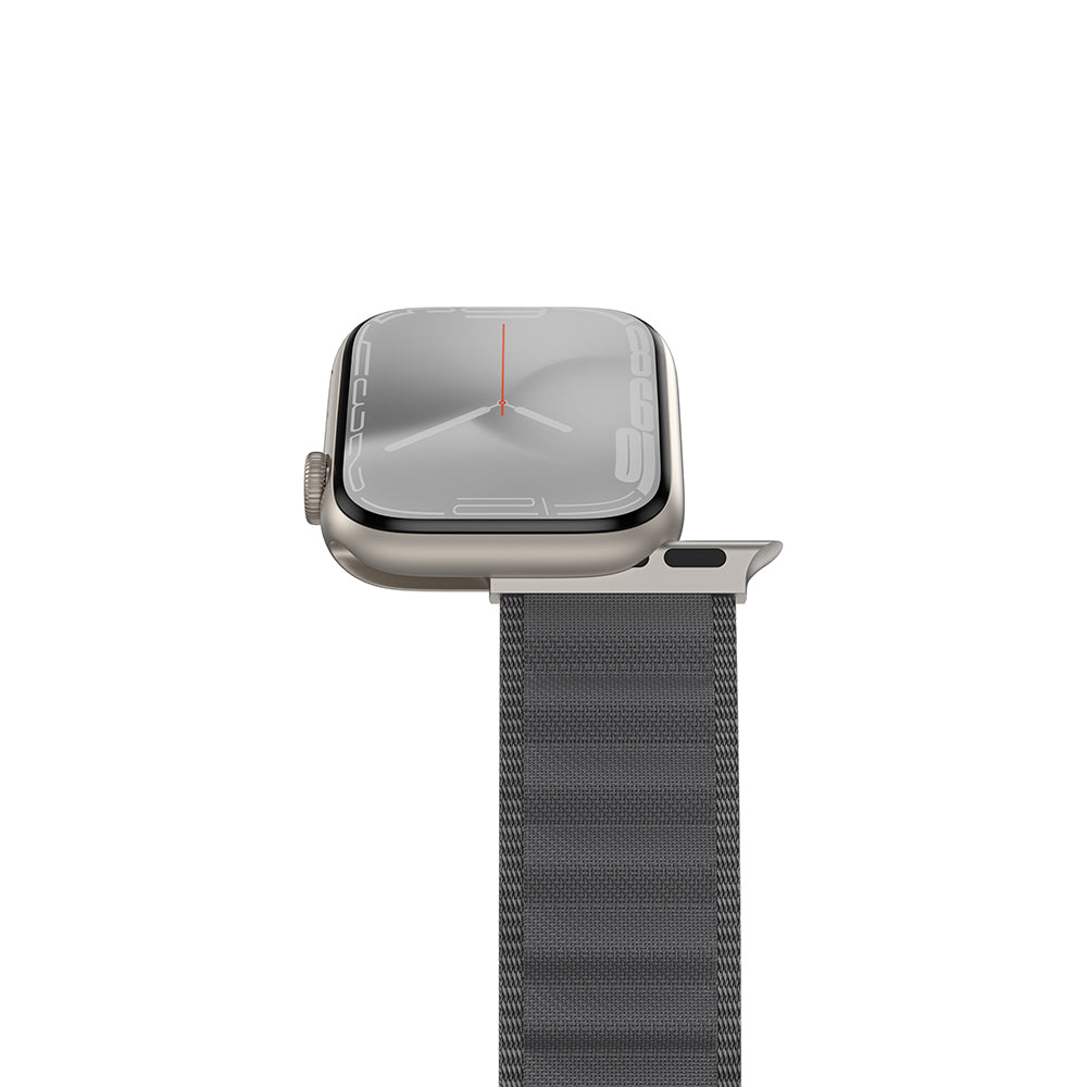 Apple Watch 7 41mm Amazingthing Titan Spor Hasır Kordon Gri