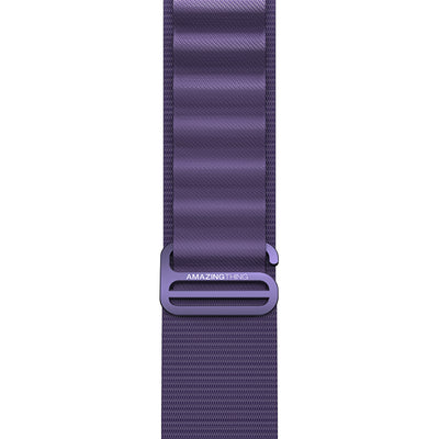 Apple Watch 7 41mm Amazingthing Titan Spor Hasır Kordon Mor