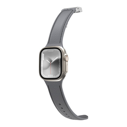 Watch 7 41mm Amazingthing Titan Swift Deri Dokulu Silikon Kordon