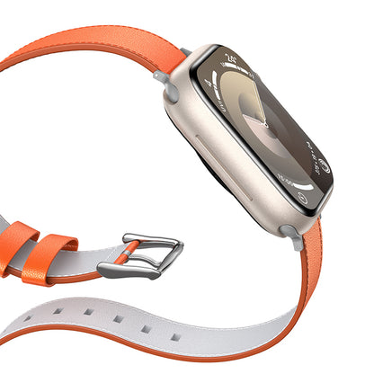 Watch 7 41mm Benks Vintage Genuine Leather Serisi Deri Kordon Strap Kayış