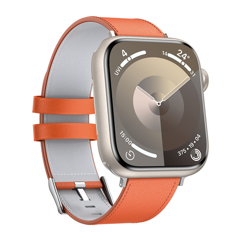 Watch 7 41mm Benks Vintage Genuine Leather Serisi Deri Kordon Strap Kayış