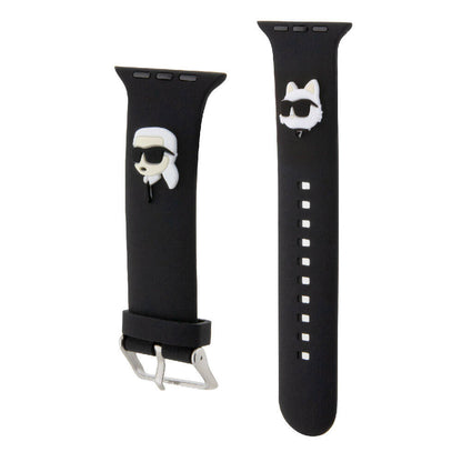 Watch 7 41mm Karl Lagerfeld Orjinal Lisanslı İkonik Karl & Choupette Logolu Silikon Kordon
