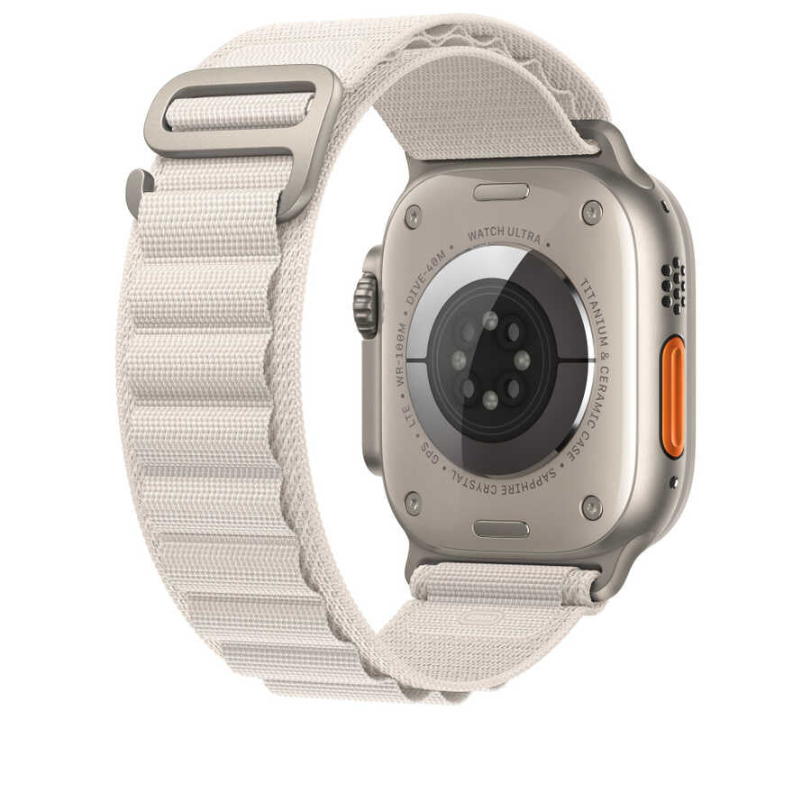 Apple Watch 7 41mm Kordon Wiwu WU-01 Hasır Örgü Strap Kayış Koyu Yeşil