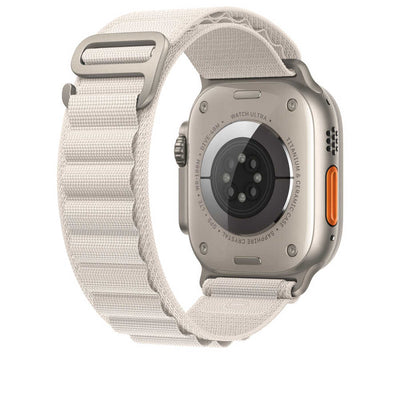 Apple Watch 7 41mm Kordon Wiwu WU-01 Hasır Örgü Strap Kayış Koyu Yeşil