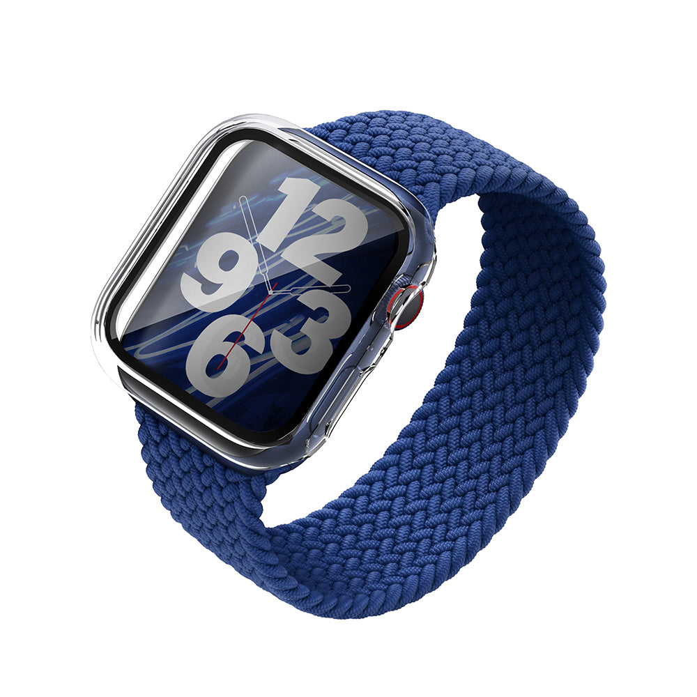Apple Watch 7 41mm SkinArma Gado Sert Silikon Kasa ve Ekran Koruyucu Siyah
