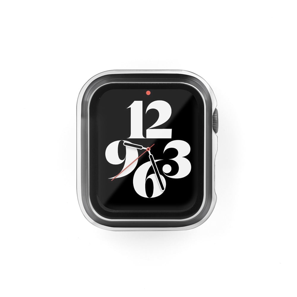 Apple Watch 7 41mm SkinArma Gado Sert Silikon Kasa ve Ekran Koruyucu Siyah
