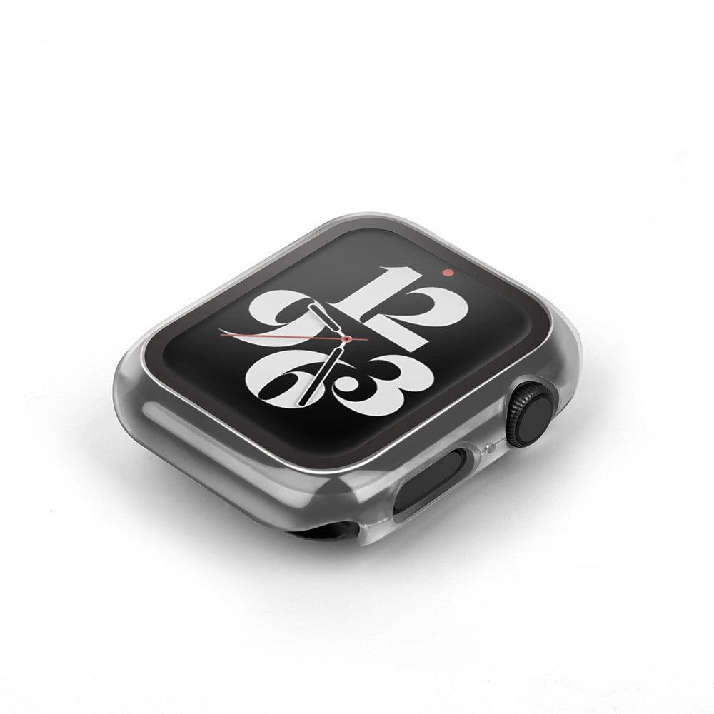 Apple Watch 7 41mm SkinArma Gado Sert Silikon Kasa ve Ekran Koruyucu Siyah