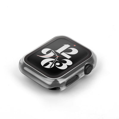 Apple Watch 7 41mm SkinArma Gado Sert Silikon Kasa ve Ekran Koruyucu Siyah
