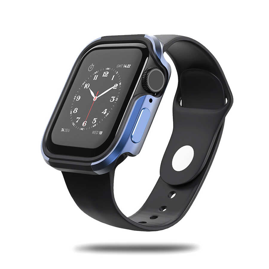 Apple Watch 7 41mm Wiwu Defense Watch Kapak Mavi