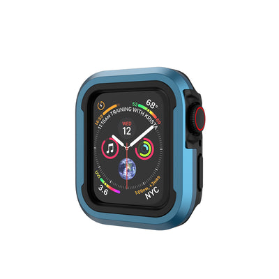 Apple Watch 7 41mm Wiwu JD-101 Defender Akıllı Saat Kasa Koruyucu Mavi