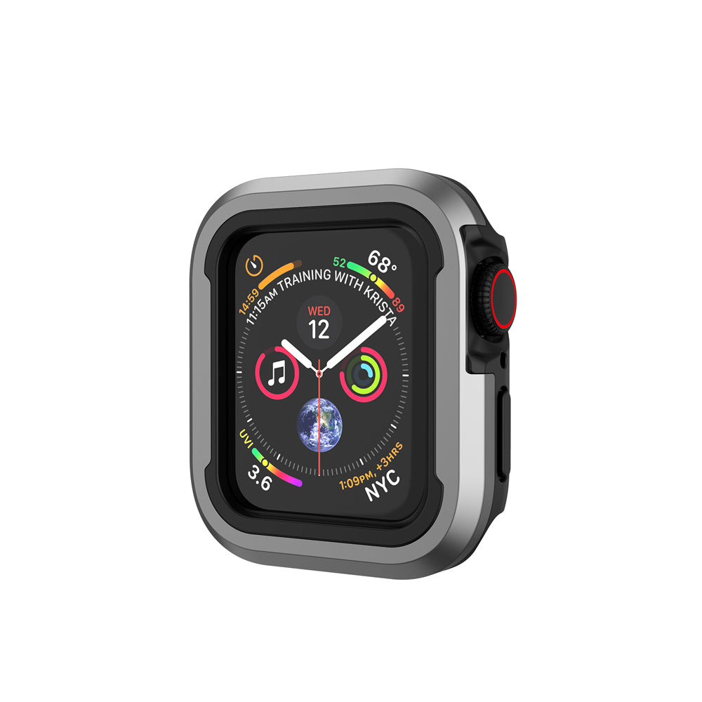 Apple Watch 7 41mm Wiwu JD-101 Defender Akıllı Saat Kasa Koruyucu Gri