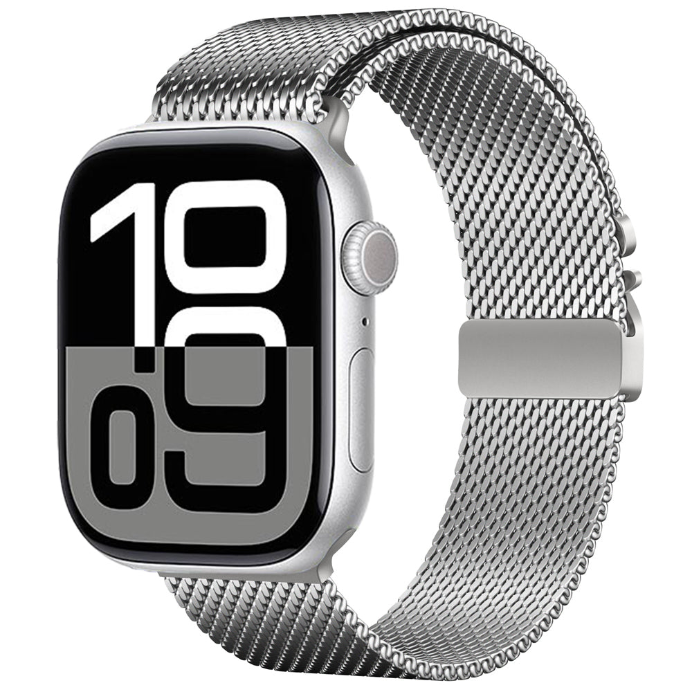 Apple Watch 7 41mm Zore KRD-121 Metal Hasır Kordon