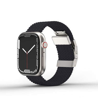 Apple Watch 7 45mm Amazingthing Titan Weave Örgü Sport Kordon Kahverengi