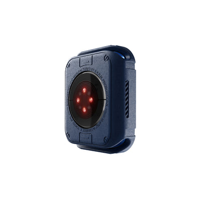 Apple Watch 7 45mm SkinArma Kurono Buzlu Tasarım Sert PC Kasa Koruyucu Gri