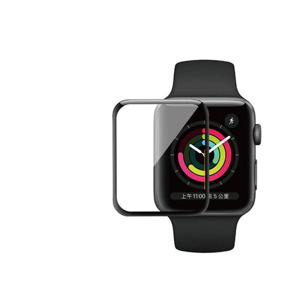 Apple Watch 7 45mm Wiwu Wi-JD105 Easy Install PMMA Pet Ekran Koruyucu + Kolay Uygulama Aparatı Siyah