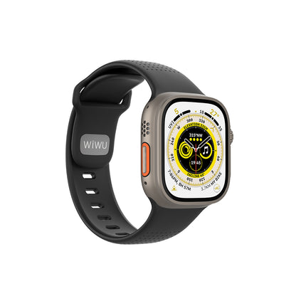 Apple Watch 7 45mm Wiwu Wi-WB0201 Comf Secur Serisi Silikon Kordon