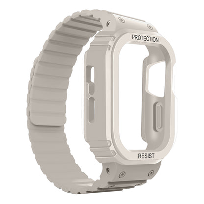 Watch 7 45mm Zore KRD-142 Airbag Tasarımlı Kasa Koruyuculu Silikon Kordon