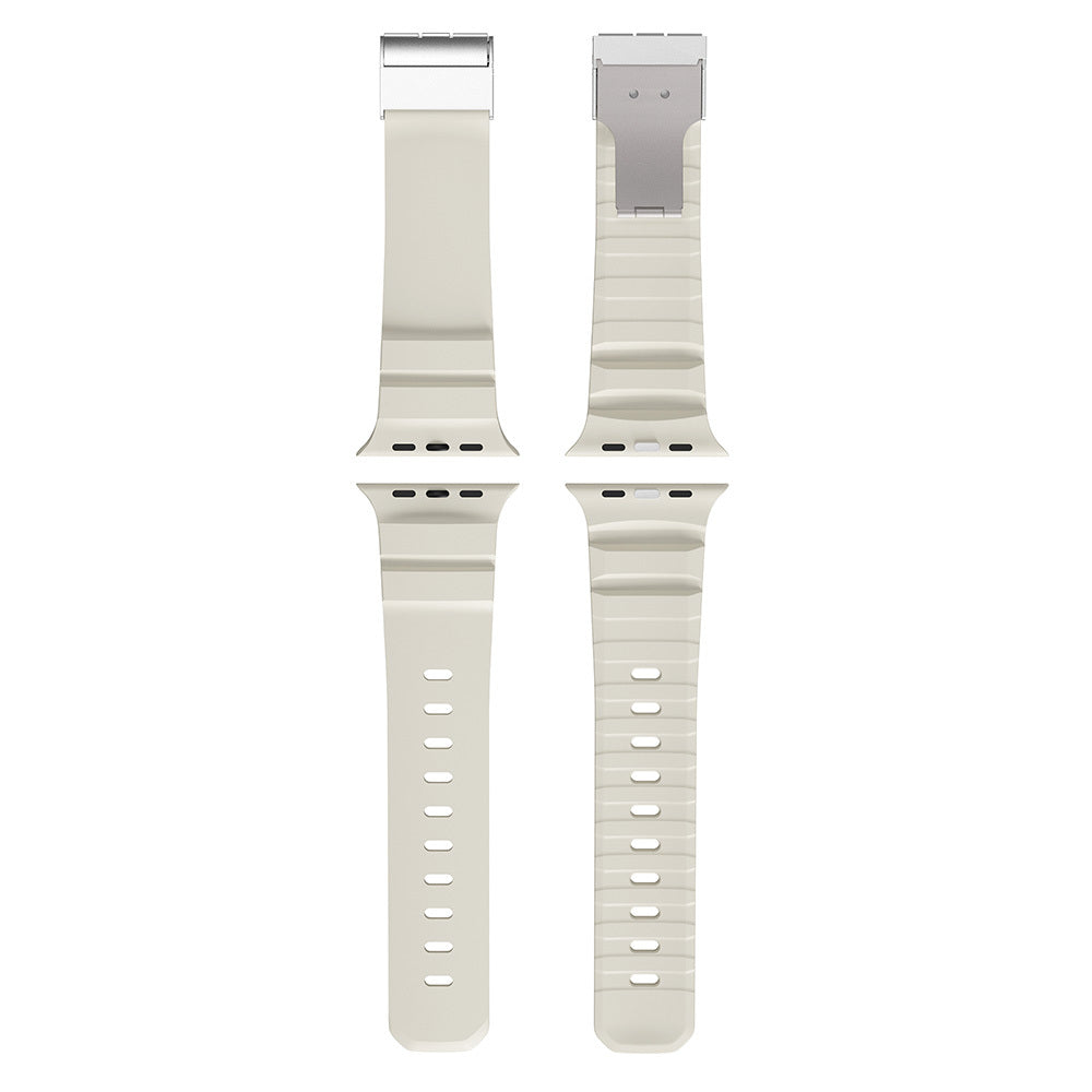 Watch 7 45mm Zore KRD-145 Metal Tokalı Silikon Kordon