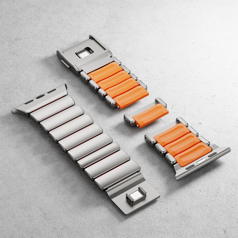 Watch 7 45mm Zore KRD-149 Metal Silikon Kordon