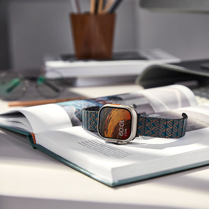 Watch Serisi Uyumlu Aramid Fiber ve Karbon Fiber Pitaka Dreamland ChromaCarbon Serisi Stairs Universal Kordon