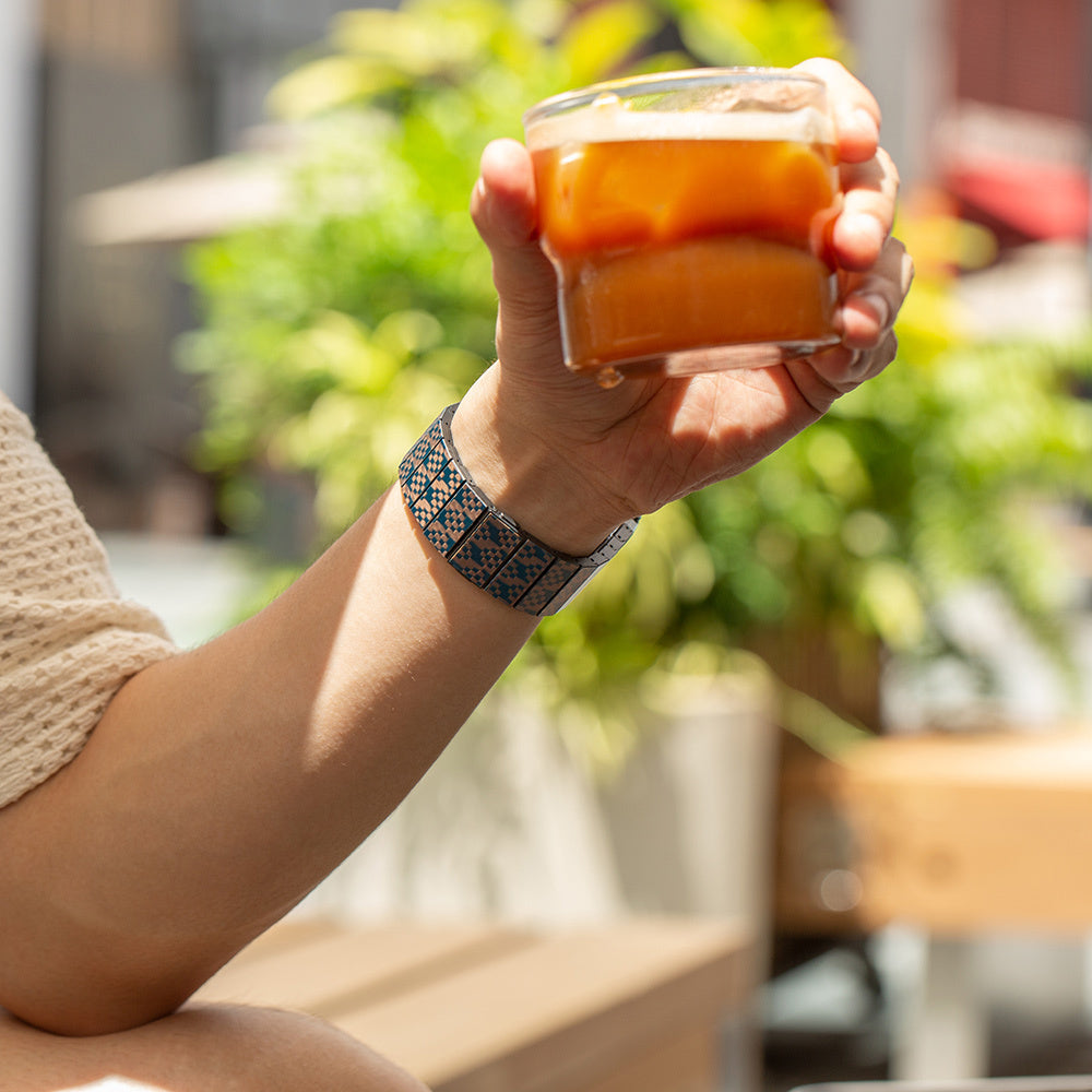 Watch Serisi Uyumlu Aramid Fiber ve Karbon Fiber Pitaka Dreamland ChromaCarbon Serisi Stairs Universal Kordon