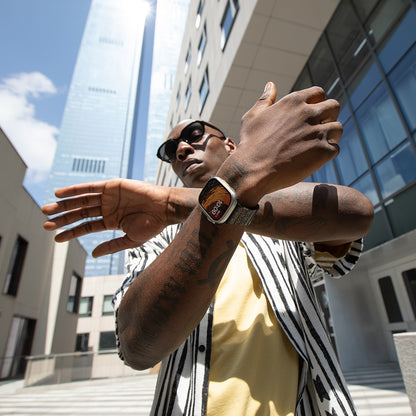 Watch Serisi Uyumlu Aramid Fiber ve Karbon Fiber Pitaka Dreamland ChromaCarbon Serisi Stairs Universal Kordon