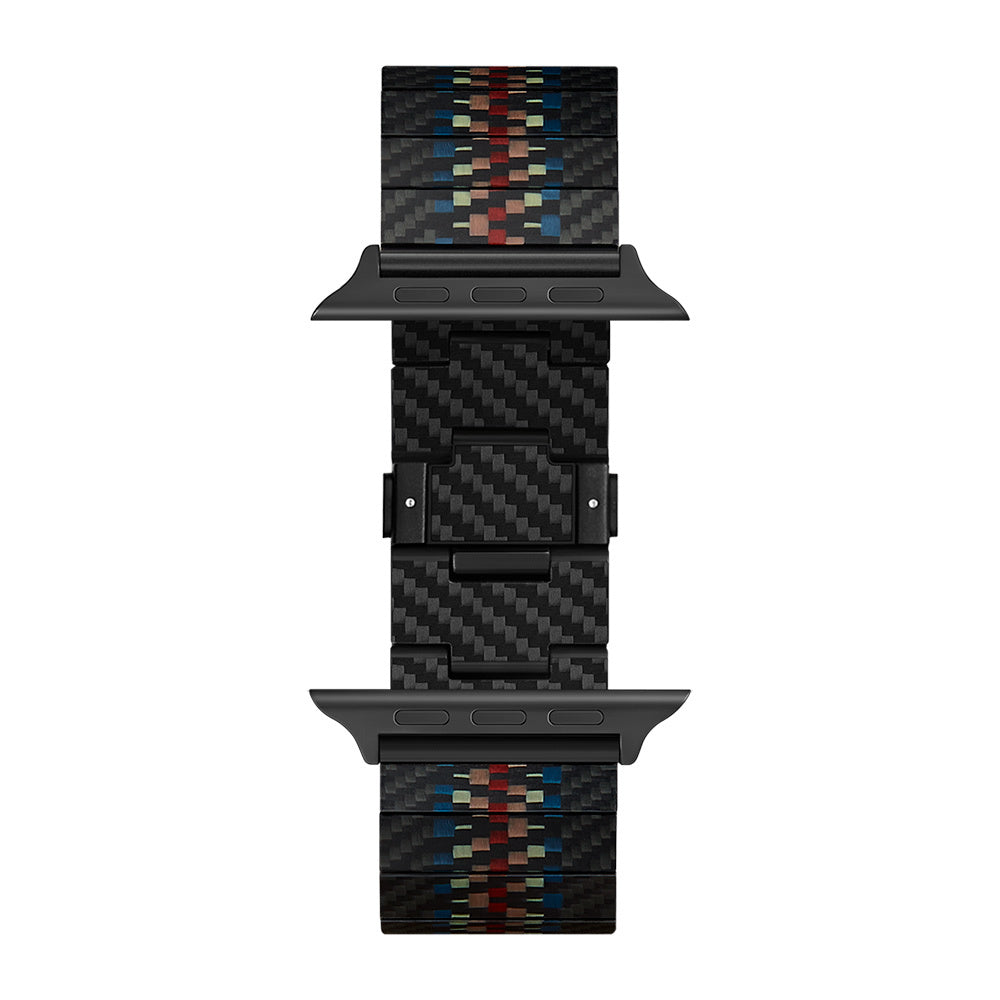 Watch Serisi Uyumlu Aramid Fiber ve Karbon Fiber Pitaka Modern Serisi Rhapsody Universal Kordon