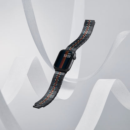 Watch Serisi Uyumlu Aramid Fiber ve Karbon Fiber Pitaka Modern Serisi Rhapsody Universal Kordon