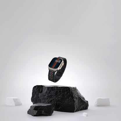 Watch Serisi Uyumlu Aramid Fiber ve Karbon Fiber Pitaka Modern Serisi Rhapsody Universal Kordon