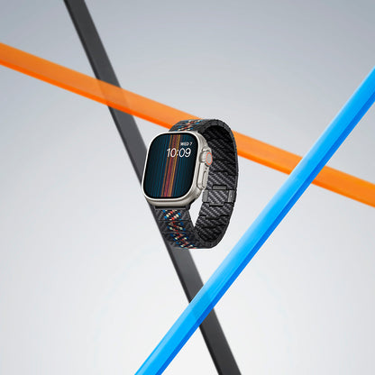 Watch Serisi Uyumlu Aramid Fiber ve Karbon Fiber Pitaka Modern Serisi Rhapsody Universal Kordon