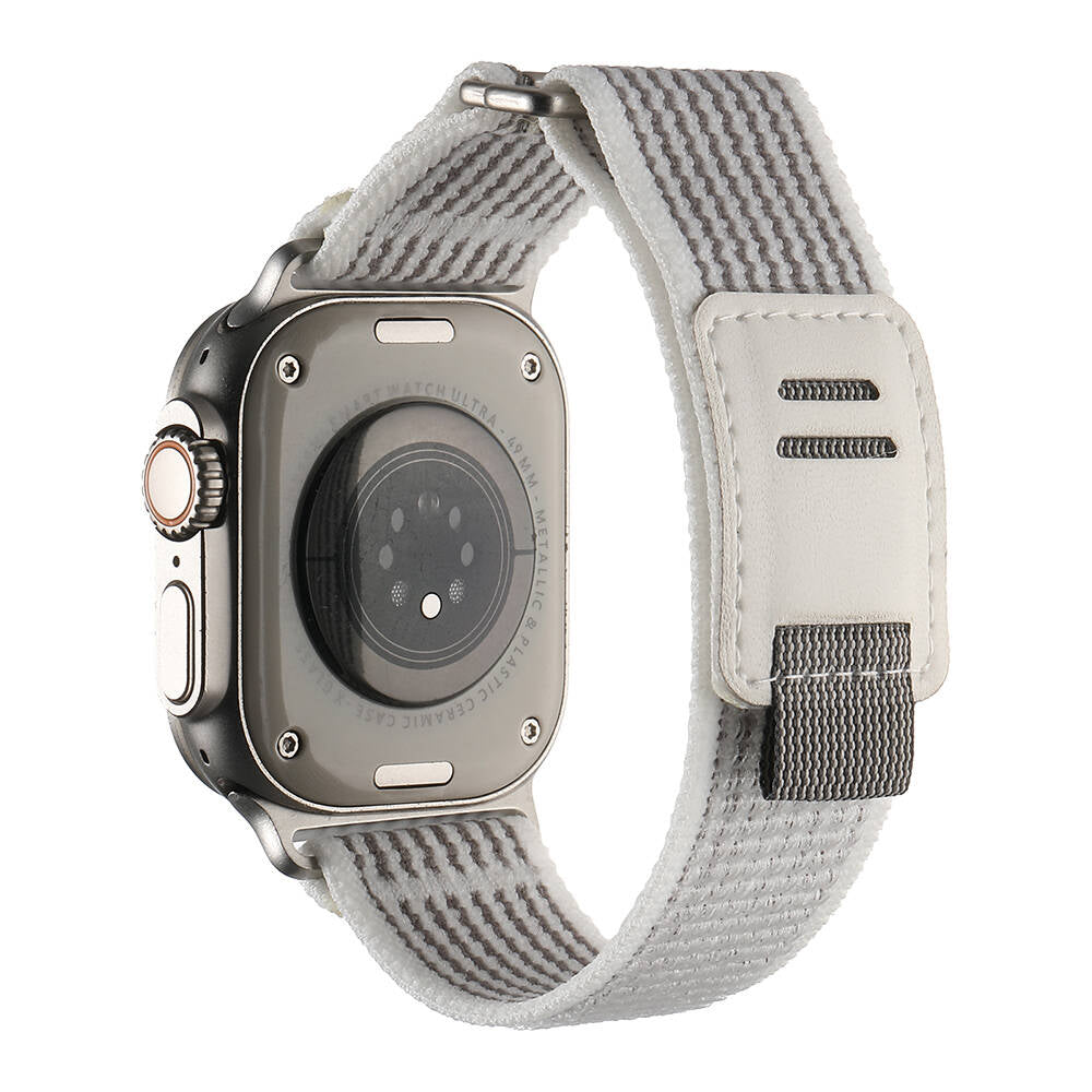 Watch Ultra 49mm Hasır Kordon Zore KRD-106 Strap Kayış