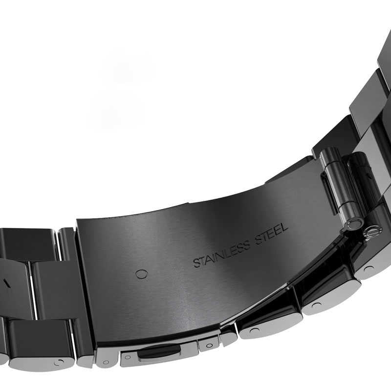 Apple Watch 40mm Kordon KRD-04 Metal Strap Kayış Metal katlamalı Bükülmelere ve kırılmalara dayanıklı