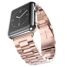 Apple Watch 44mm Kordon KRD-04 Metal Strap Kayış Metal katlamalı Bükülmelere ve kırılmalara dayanıklı