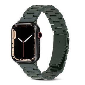 Apple Watch 38mm Kordon KRD-04 Metal Strap Kayış Metal katlamalı Bükülmelere ve kırılmalara dayanıklı